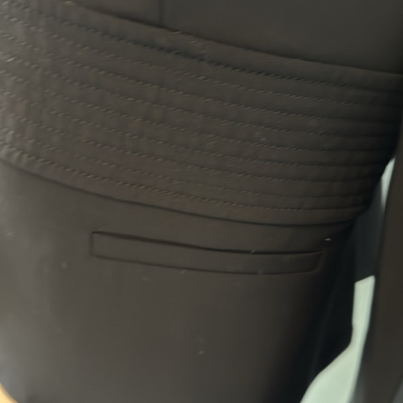 Armani Collezioni black blazer size 12 100% virgin wool fully lined - Picture 5 of 10